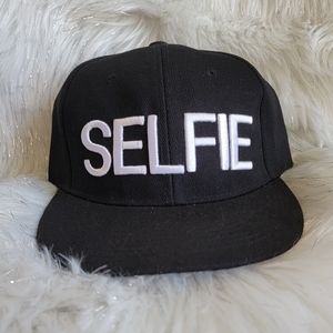 Charlotte Russe "Selfie" Snapback Hat